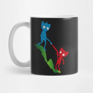 Unravel 2 characters Mug